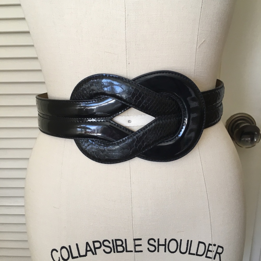 The Limited faux snake skin  belt